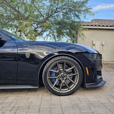 Black 2025 Ford Mustang Dark Horse