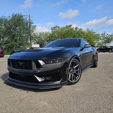 Black 2025 Ford Mustang Dark Horse