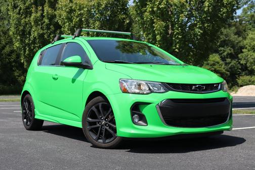 Green 2017 Chevrolet Sonic LT