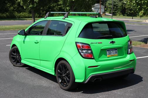 Green 2017 Chevrolet Sonic LT