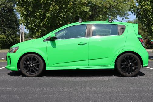 Green 2017 Chevrolet Sonic LT