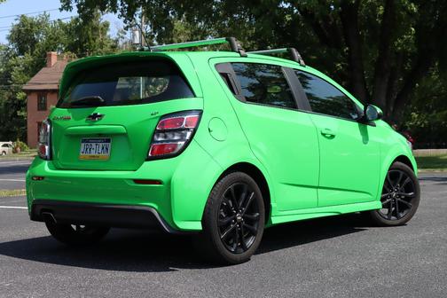 Green 2017 Chevrolet Sonic LT