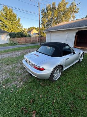 Silver 2000 BMW M Roadster
