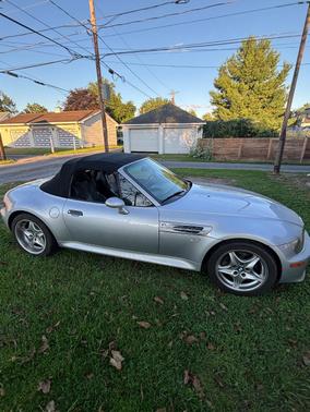 Silver 2000 BMW M Roadster