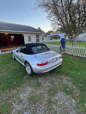 Silver 2000 BMW M Roadster