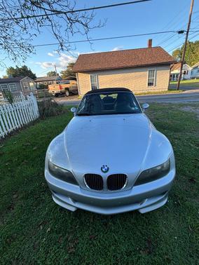Silver 2000 BMW M Roadster