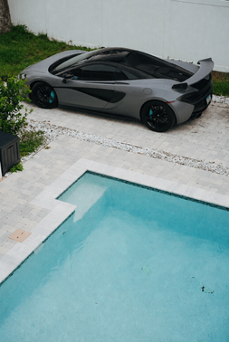Gray 2019 McLaren 570S Spider