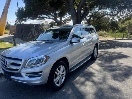 Silver 2014 Mercedes-Benz GL-Class GL 450 4MATIC