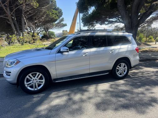 Silver 2014 Mercedes-Benz GL-Class GL 450 4MATIC
