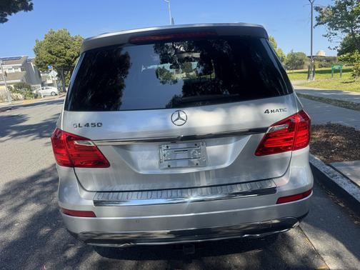 Silver 2014 Mercedes-Benz GL-Class GL 450 4MATIC
