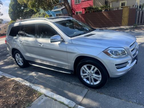 Silver 2014 Mercedes-Benz GL-Class GL 450 4MATIC