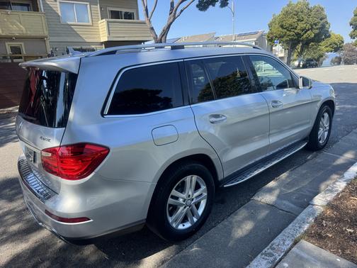 Silver 2014 Mercedes-Benz GL-Class GL 450 4MATIC