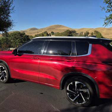 Red 2023 Mitsubishi Outlander SEL Black Edition