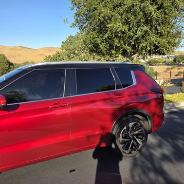 Red 2023 Mitsubishi Outlander SEL Black Edition