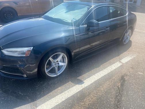 Black 2018 Audi A5 Sportback 45 Premium