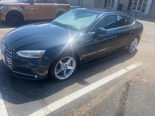 Black 2018 Audi A5 Sportback 45 Premium
