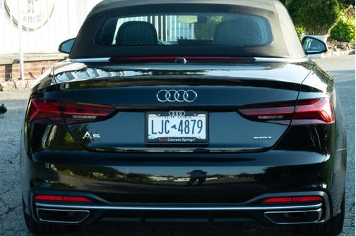 Black 2022 Audi A5 45 Prestige