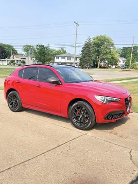 Red 2020 Alfa Romeo Stelvio Ti