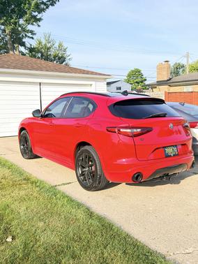 Red 2020 Alfa Romeo Stelvio Ti