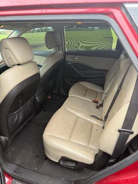 Red 2015 Hyundai SANTA FE GLS