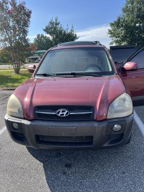 Red 2006 Hyundai TUCSON GLS