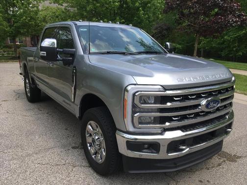 Silver 2023 Ford F-250 Lariat