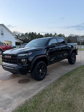 Black 2023 GMC Canyon Elevation