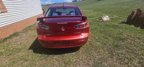 Red 2017 Mitsubishi Lancer SE