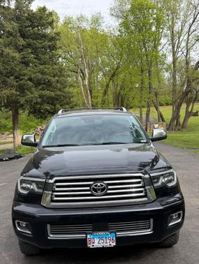 Black 2021 Toyota Sequoia Platinum