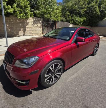 Red 2015 Mercedes-Benz C-Class C 250