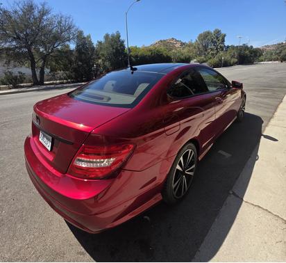 Red 2015 Mercedes-Benz C-Class C 250