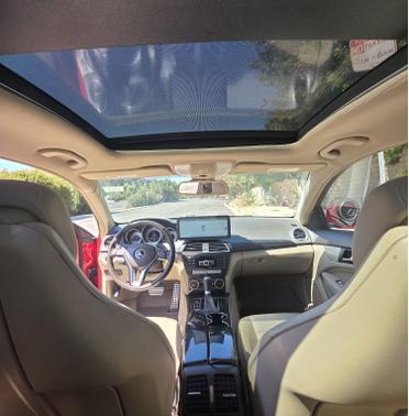 Red 2015 Mercedes-Benz C-Class C 250