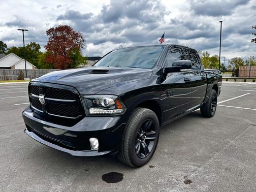 Black 2018 RAM 1500 Sport
