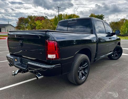Black 2018 RAM 1500 Sport