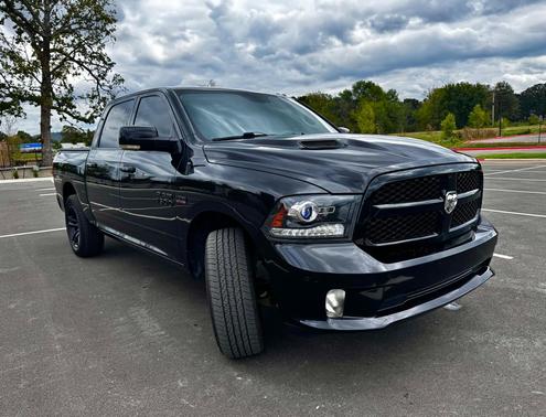 Black 2018 RAM 1500 Sport