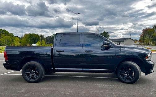 Black 2018 RAM 1500 Sport