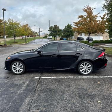Black 2016 Lexus IS 200t Base