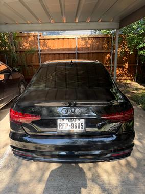 Black 2021 Audi A4 45 S line Premium Plus