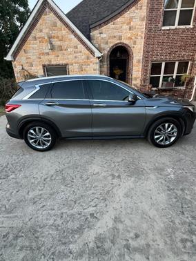 Gray 2019 INFINITI QX50 LUXE