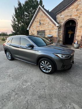 Gray 2019 INFINITI QX50 LUXE