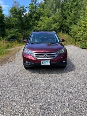 Red 2013 Honda CR-V EX-L