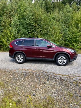 Red 2013 Honda CR-V EX-L