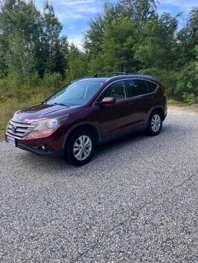 Red 2013 Honda CR-V EX-L