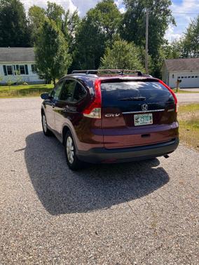 Red 2013 Honda CR-V EX-L