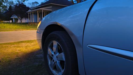 Silver 2005 Buick LaCrosse CX