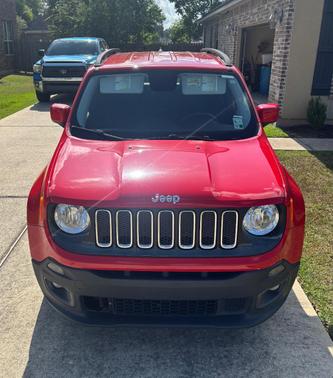 Red 2017 Jeep Renegade Latitude