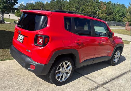 Red 2017 Jeep Renegade Latitude