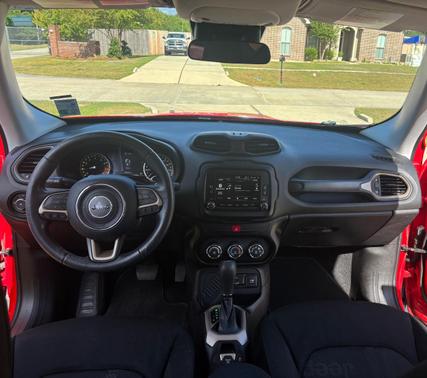 Red 2017 Jeep Renegade Latitude