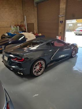 Gray 2020 Chevrolet Corvette Stingray w/3LT
