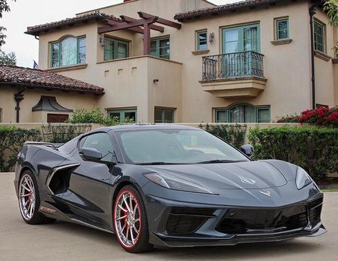 Gray 2020 Chevrolet Corvette Stingray w/3LT